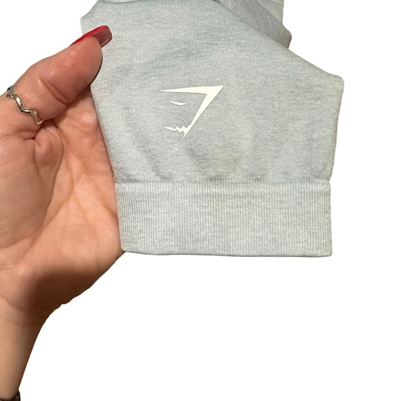 Gymshark Womens Seamless Leggings Ombré Blue Compression Activewear Size Small - Picture 10 of 12